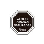 Sellos Minsales para alimentos ''ALTO EN'' 15 mm - Una salida (Sodio, Calorías, Azucares, Grasas) - Imagen 5
